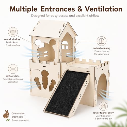 Large Bunny House and Hideouts