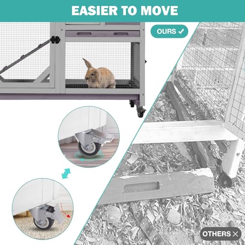 Rabbit Hutch Indoor for 2