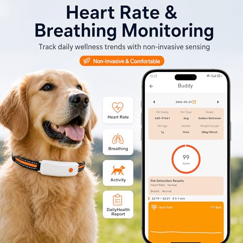 4G LTE GPS Pet Tracker & Virtual Fence (White)