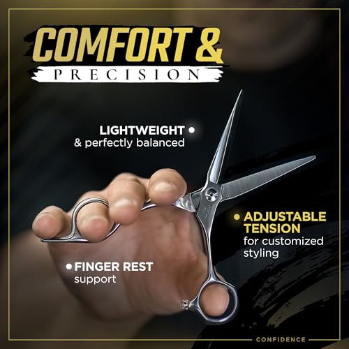 Professional Hair Cutting Scissors 6” Japanese Steel Hair Shears
