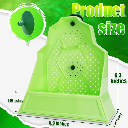 Reptile Anti Escape Feeding Bowl (Wall-Mounted Feeding Bowl / Medium)