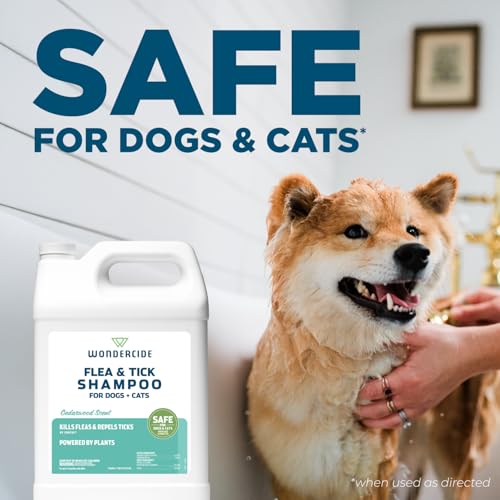 Flea & Tick Shampoo for Dogs and Cats (128 Fl oz)