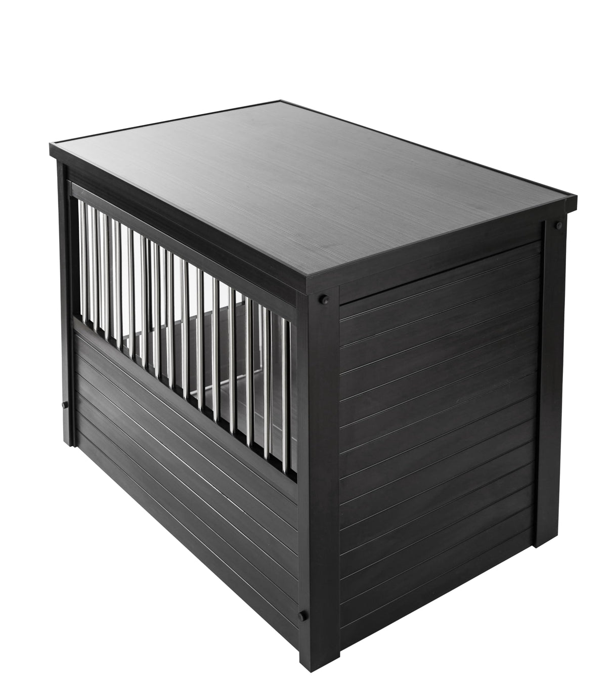 ECOFLEX® XL Furniture Style Dog Crate & End Table (Black / 35.9"L x 23.7"W x 28.0"H)
