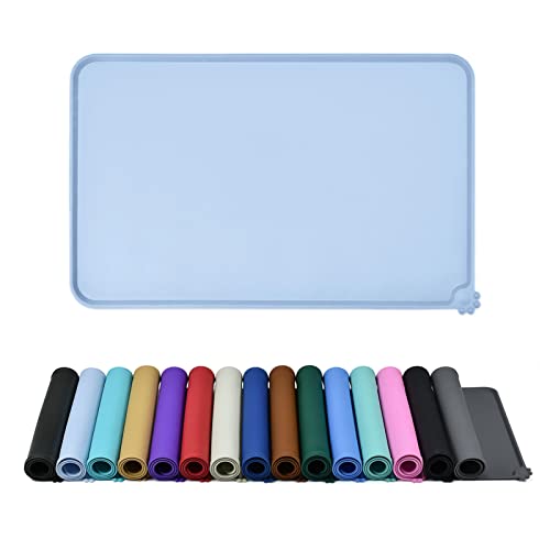 Silicone Pet Feeding Mat (Warship / 28" x 18")