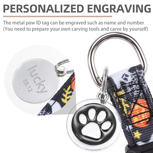 Halloween Dog Harness Small Sized Step (Black(Ghost) / Small)