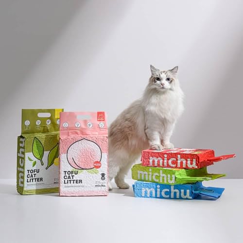 Tofu Cat Litter Natural Clumping Tofu Cat Litter (2 Pack / Original)