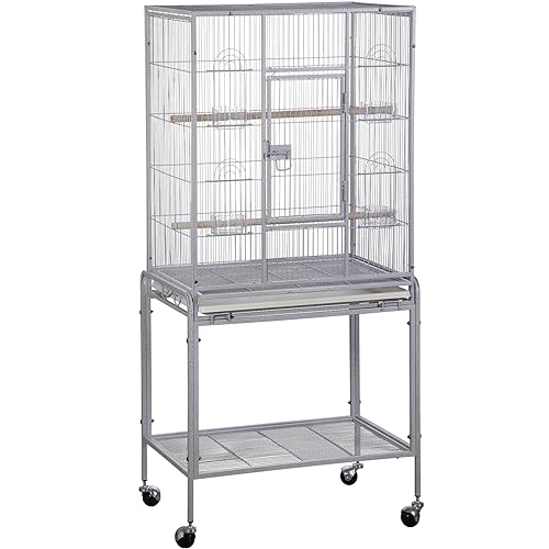 53 Inch Bird Cage (White)