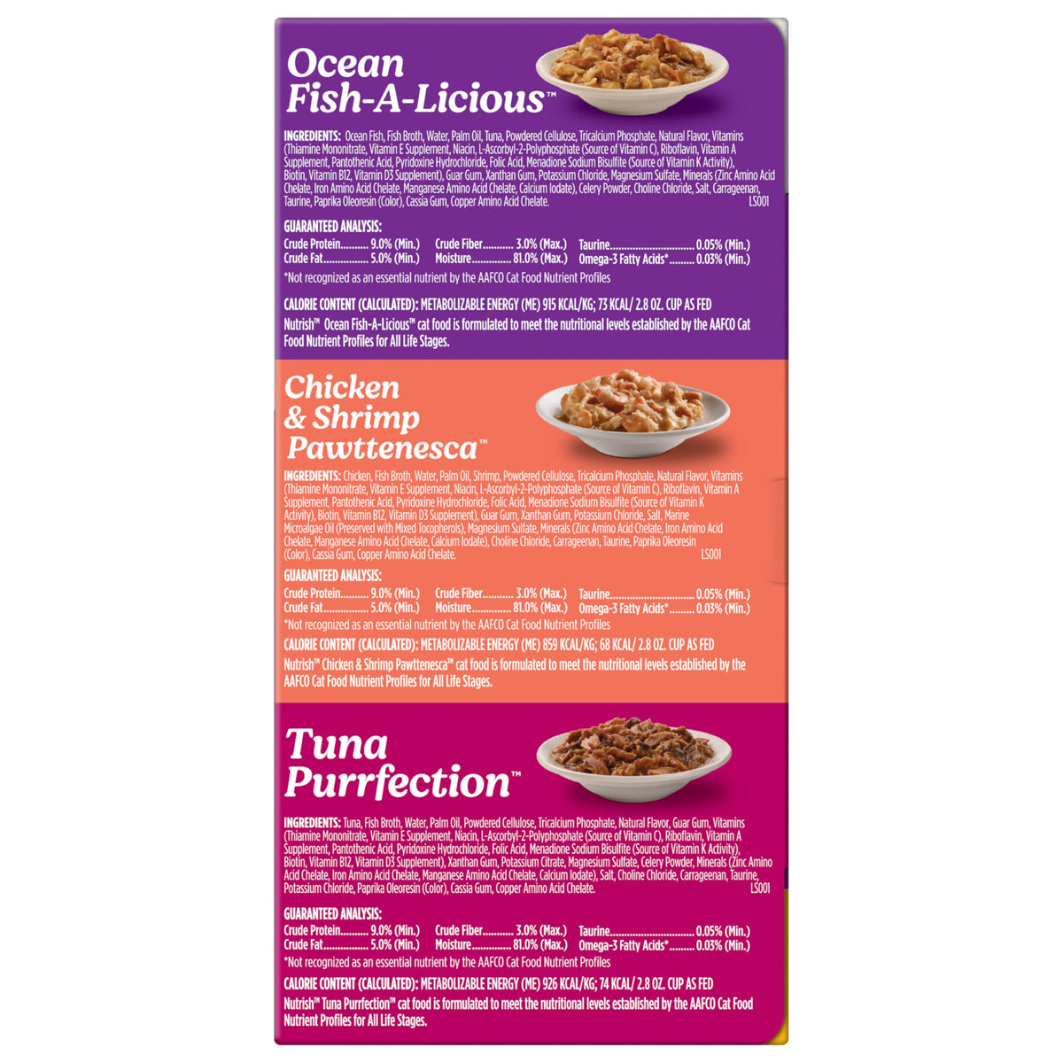 Ocean Lover's Wet Cat Food Variety Pack
