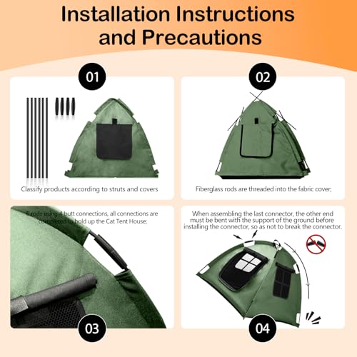 Portable Pet Tent (Contemporary)