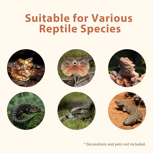 50 Gallon PVC Reptile Enclosure (36"W x 18"D x 18"H)