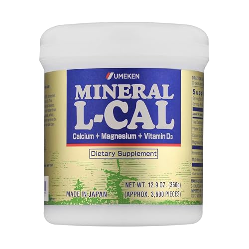 Mineral L Cal Calcium with Vitamin D3 (3600 Count (Pack of 1))
