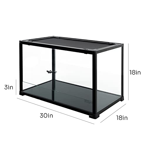 REPTIZOO 84 Gallon Large Reptile Terrarium Extra (60" x 18" x 18")