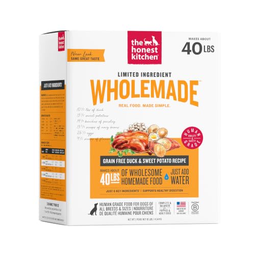 Wholemade 6 Ingredient Grain Free Duck Recipe (10 Pound (Pack of 1))