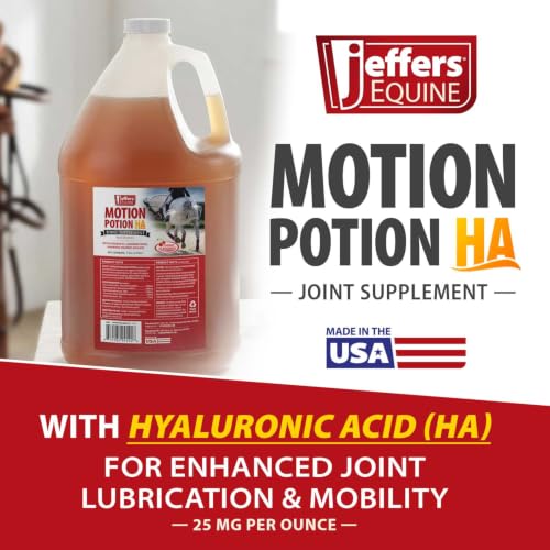 Motion Potion Joint Supplement Liquid with HA for Horses (128 oz)
