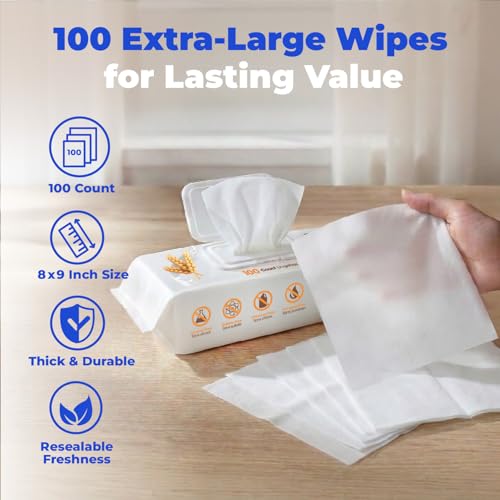 Cleaning Dog Wipes (Soothing Oatmeal / 100 Count)