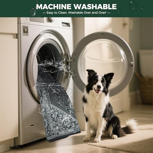 Washable Pee Pads for Dogs (Boho Grey / 27" x 41" (2 Packs))