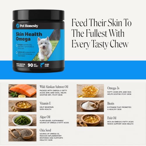 Omega 3 Fish Oil Chews for Dogs (90 Chews)