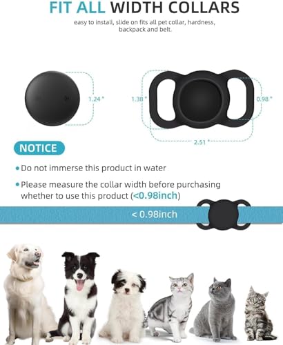 GPS Tracker iOS Only (Black-IOS / 2 Pack)