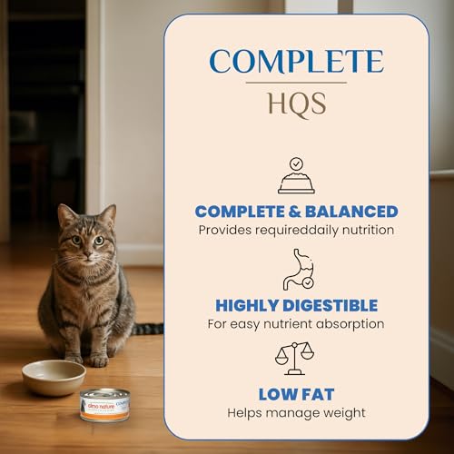 Wet Cat Food HQS Complete Land and Sea (2.47 Ounce (Pack of 12))