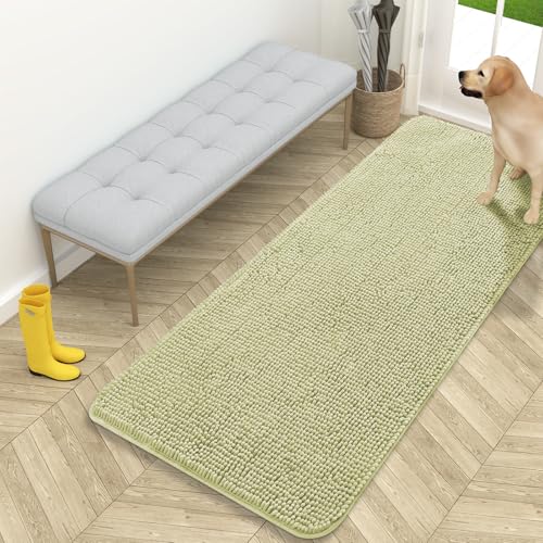 Dog Door Mat for Muddy Paws 59x24 (Vanilla / 59" X 24")