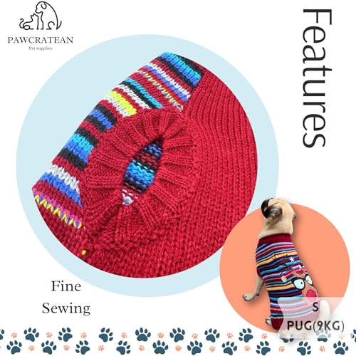 Cute Sweater for Dogs and Cats Soft Flannel Pet Outfit Warm and Cozy Animal Hoodie Small to Large Pet Clothes for Halloween Parties and Everyday Wear (Large)