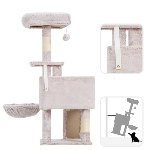 Cat Tree Tower 42'' with Condo (Muchroom / 42 inch)