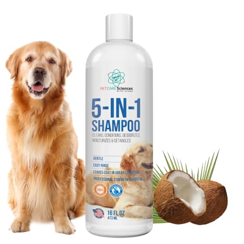 16 fl oz Dog Shampoo for Itchy Skin 5 in 1 (16 fl oz)