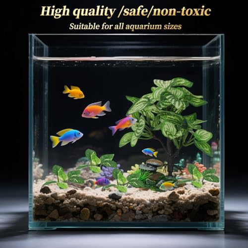 Betta Fish Tank Decor (Green5 / big 5)