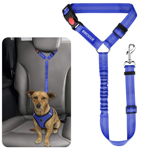 Dog Seat Belt for Car (Dark Blue)