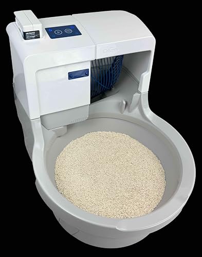 Whoosh Self Cleaning Cat Litter Box with App Control
