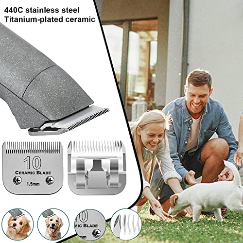 Dog Grooming Blades Compatible with Andis Clipper (1pc 3-3/4fc: 1/2" (13 Mm))