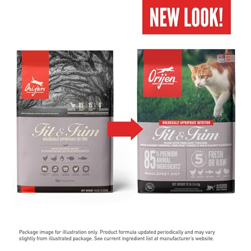 Fit & Trim Grain Free WHOLEPREY Dry Cat Food 12lb Bag (12 Pound (Pack of 1))