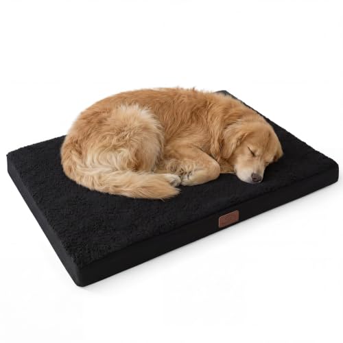 XL Self Warming Dog Bed (44"L x 32"W x 3"Th / Ashen Brown-Self Warming Version)