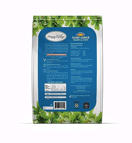 15LB Sunflower Heart & Chips (15 Pound (Pack of 1))