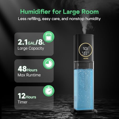 Reptile Fogger Humidifier 8L (Black)