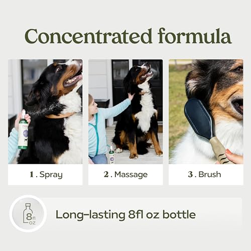 PAWFUME Skin & Coat Detangler Spray for Dogs (Conditioning Moisturizing Spray / Pack of 4)