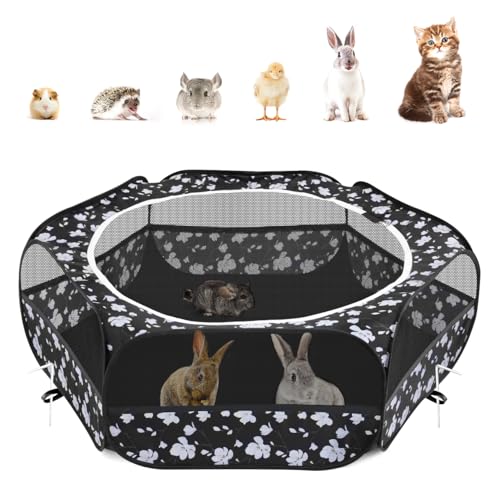 Small Animal Playpen with Zippered Cover (T-Magnolia)