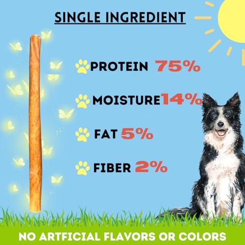 12 Inch Beef Collagen Sticks for Dogs