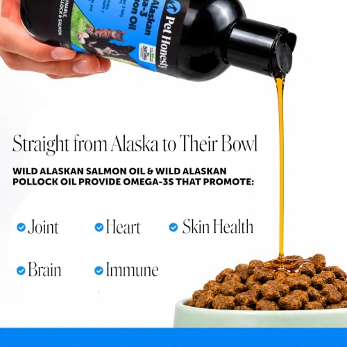 Vet Recommended Salmon Oil for Dogs and Cats (8 Fl Oz)