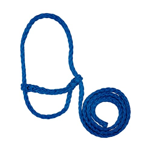 Poly Rope Sheep Halter (Blue)
