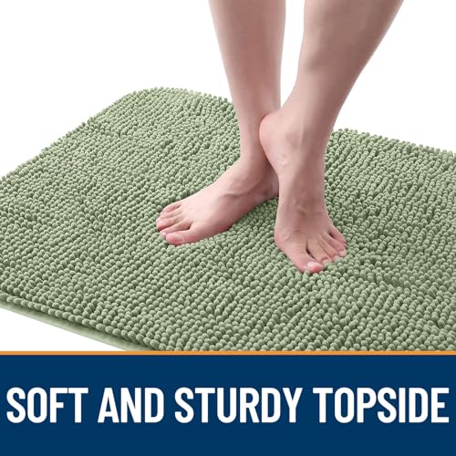 Dog Door Mat for Muddy Paws 47x20 (Sage Green / 47" X 20")
