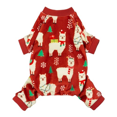 Christmas Alpaca Dog Pajamas (Alpaca / X-Large)