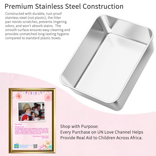 Cat Litter Box Non (Gray)
