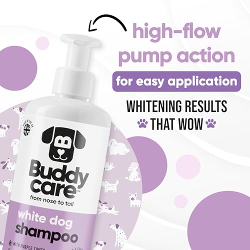 White Dog Shampoo by Buddycare (16.90oz)