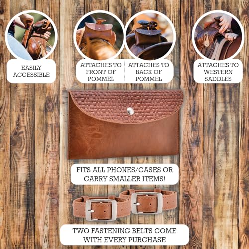 Saddle Pommel Bag (Light Brown)