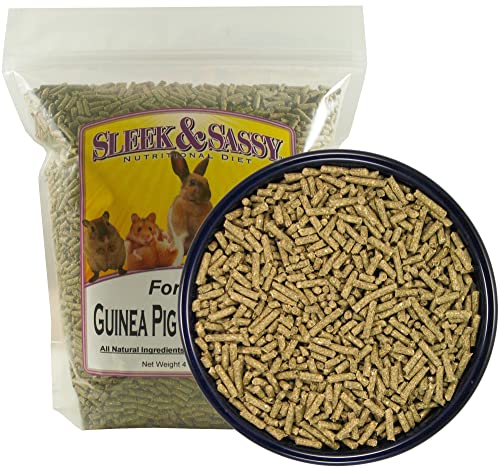 Fortified Guinea Pig & Rabbit Food (4 Pound (Pack of 1))