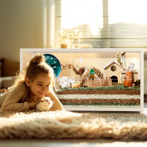Hamster Cage 2.0 (39.3"L x 19.7"W x 20.6"H / White)