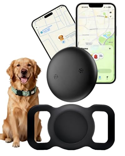 GPS Tracker for Dogs Smart Finder Tag (Grey)