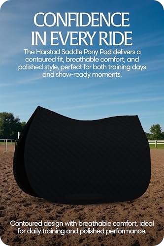 Harstad Horse Saddle Pad (Black / Horse)