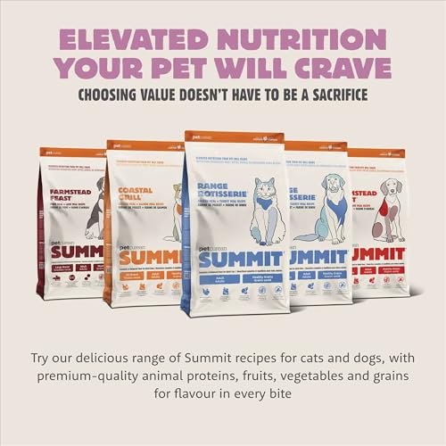 Summit Meadow Roast Chicken Meal + Duck Meal Dry Cat Food (12 Pound (Pack of 1))